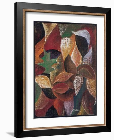 Autumn Leaves-Ikahl Beckford-Framed Giclee Print