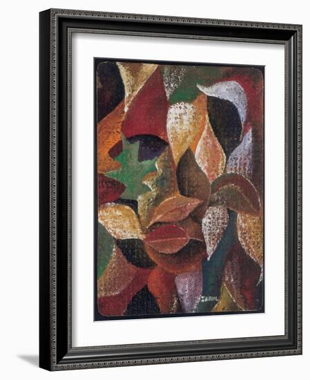 Autumn Leaves-Ikahl Beckford-Framed Giclee Print