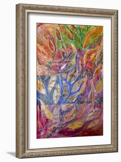 Autumn Leaves-Margaret Coxall-Framed Giclee Print