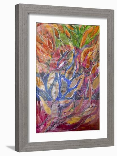 Autumn Leaves-Margaret Coxall-Framed Giclee Print