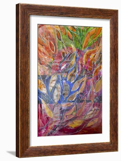 Autumn Leaves-Margaret Coxall-Framed Giclee Print