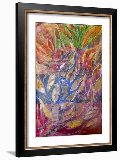 Autumn Leaves-Margaret Coxall-Framed Giclee Print