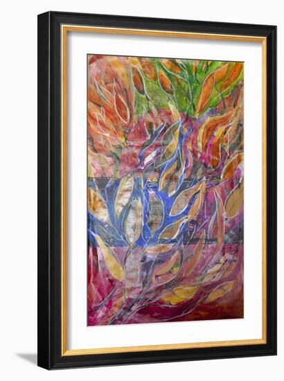 Autumn Leaves-Margaret Coxall-Framed Giclee Print