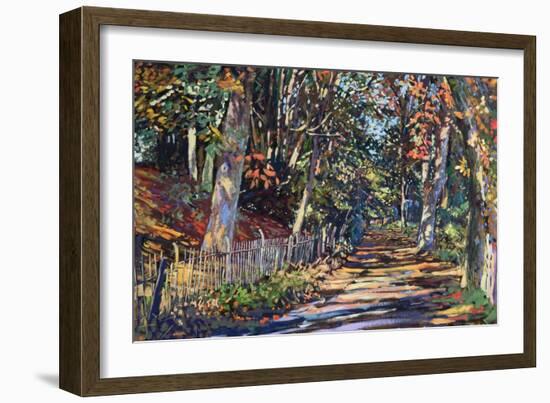 Autumn Light, 2000 (Gouache on Board)-Martin Decent-Framed Giclee Print