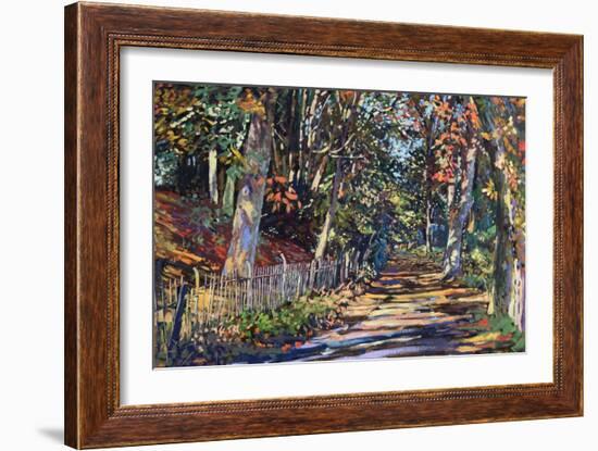 Autumn Light, 2000 (Gouache on Board)-Martin Decent-Framed Giclee Print