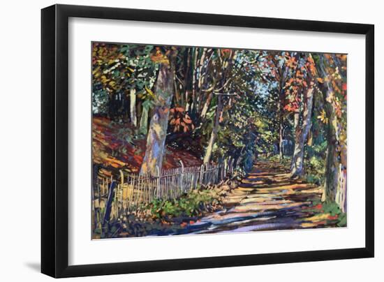 Autumn Light, 2000 (Gouache on Board)-Martin Decent-Framed Giclee Print