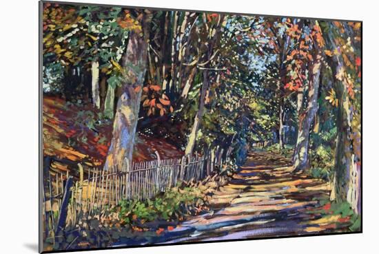 Autumn Light, 2000 (Gouache on Board)-Martin Decent-Mounted Giclee Print