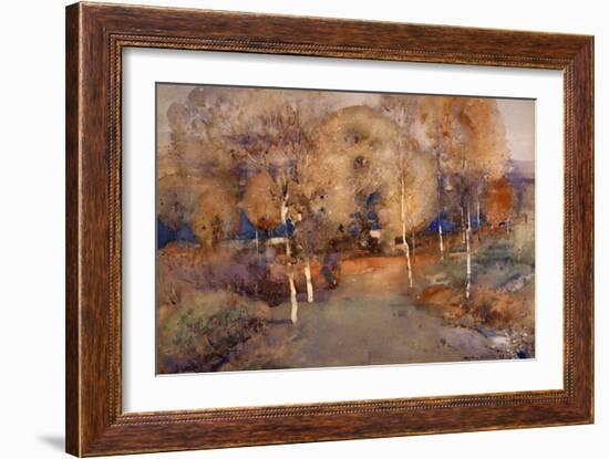 Autumn - Loch Lomond, 1893-Arthur Melville-Framed Giclee Print