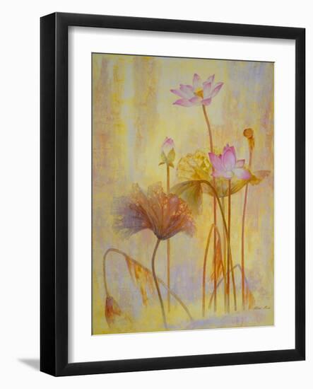 Autumn Lotus-Ailian Price-Framed Art Print
