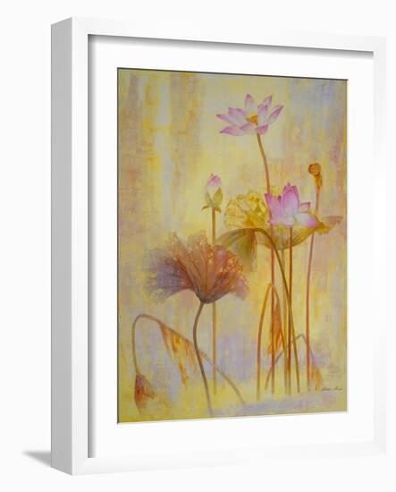 Autumn Lotus-Ailian Price-Framed Art Print