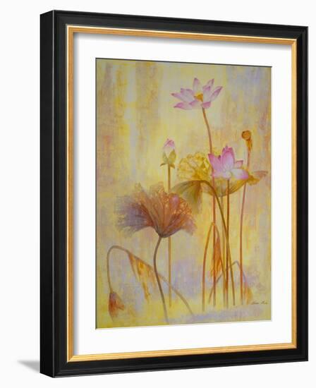 Autumn Lotus-Ailian Price-Framed Art Print