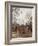 Autumn, Louveciennes, 1873 (Oil on Canvas)-Alfred Sisley-Framed Giclee Print