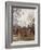 Autumn, Louveciennes, 1873 (Oil on Canvas)-Alfred Sisley-Framed Giclee Print