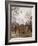 Autumn, Louveciennes, 1873 (Oil on Canvas)-Alfred Sisley-Framed Giclee Print