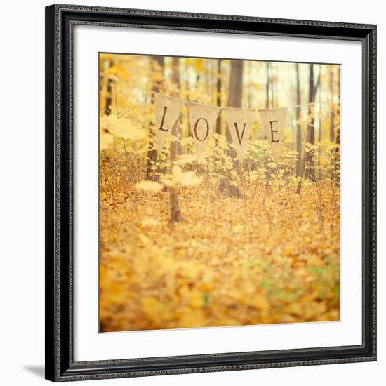 Autumn Love-Irene Suchocki-Framed Art Print