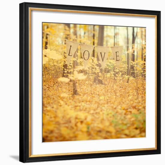 Autumn Love-Irene Suchocki-Framed Art Print