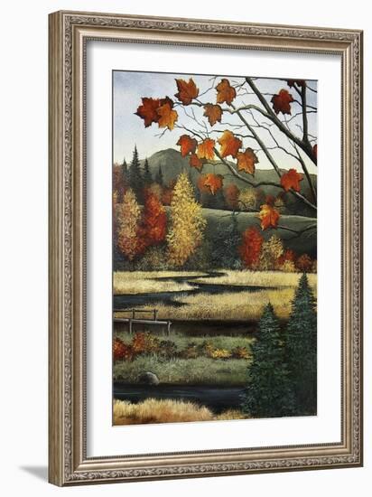 Autumn Marsh-Debbi Wetzel-Framed Giclee Print