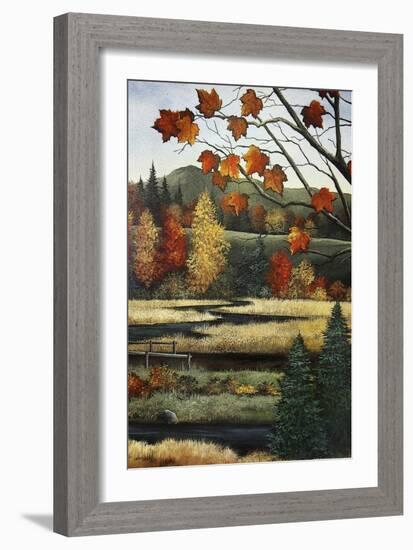 Autumn Marsh-Debbi Wetzel-Framed Giclee Print