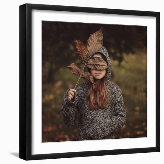 Autumn Masquerade-Monique-Framed Photographic Print