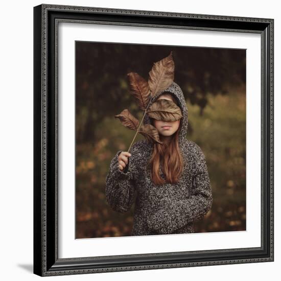 Autumn Masquerade-Monique-Framed Photographic Print