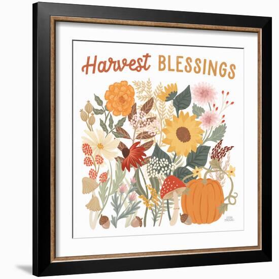 Autumn Meadow II-Laura Marshall-Framed Art Print