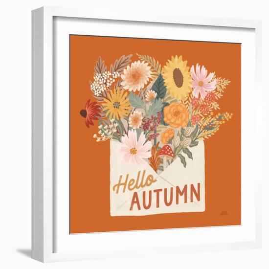 Autumn Meadow IV-Laura Marshall-Framed Art Print