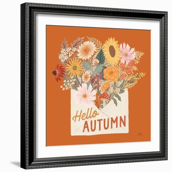 Autumn Meadow IV-Laura Marshall-Framed Art Print