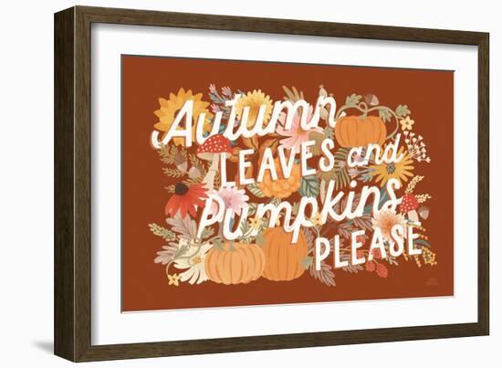 Autumn Meadow VI-Laura Marshall-Framed Art Print