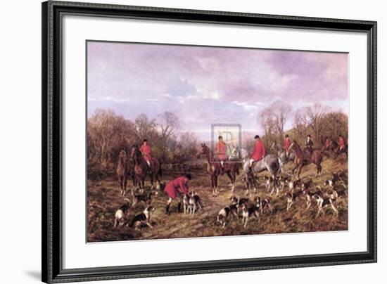 Autumn Meeting-Heywood Hardy-Framed Art Print