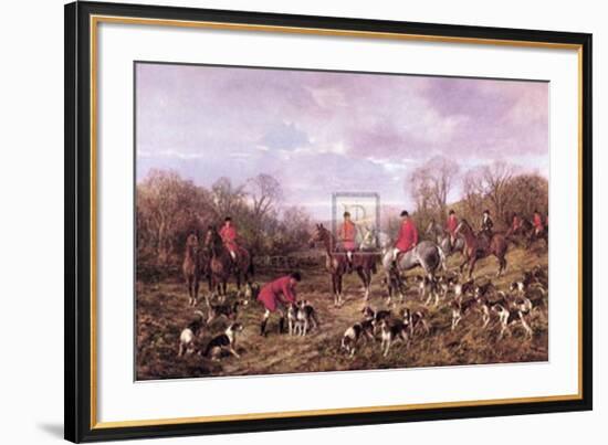 Autumn Meeting-Heywood Hardy-Framed Art Print