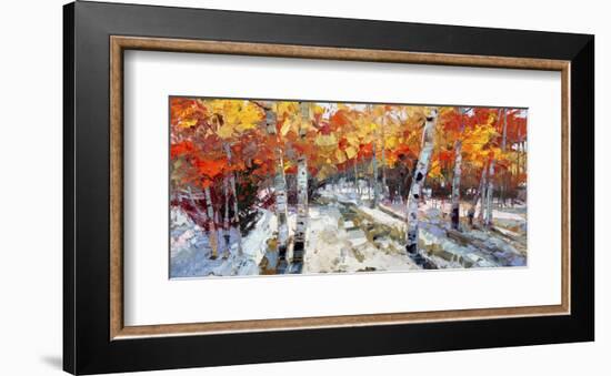 Autumn Meets Winter-Robert Moore-Framed Art Print