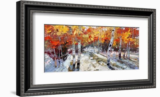 Autumn Meets Winter-Robert Moore-Framed Art Print