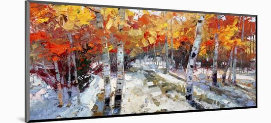 Autumn Meets Winter-Robert Moore-Mounted Art Print