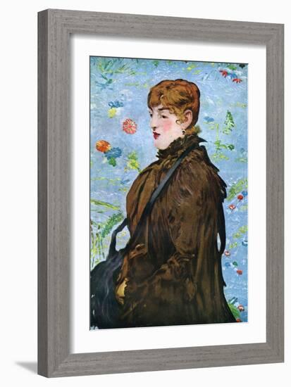 Autumn (Mery Lauren), 1882-Edouard Manet-Framed Giclee Print