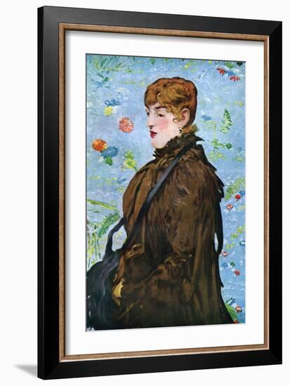 Autumn (Mery Lauren), 1882-Edouard Manet-Framed Giclee Print