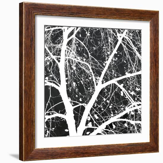 Autumn Mist I-Linda Wood-Framed Giclee Print