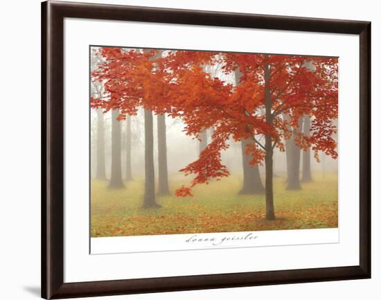 Autumn Mist II-Donna Geissler-Framed Art Print