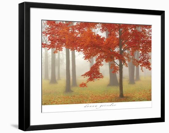 Autumn Mist II-Donna Geissler-Framed Art Print