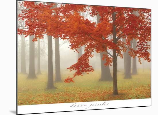 Autumn Mist II-Donna Geissler-Mounted Art Print