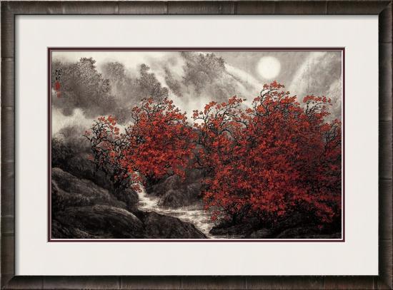 Autumn Mist-Baogui Zhang-Framed Giclee Print