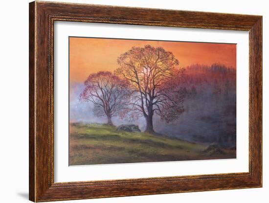 Autumn Mists-Margo Starkey-Framed Giclee Print