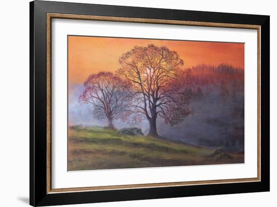 Autumn Mists-Margo Starkey-Framed Giclee Print