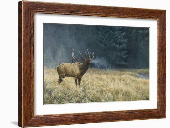 Autumn Monarch-Michael Budden-Framed Giclee Print