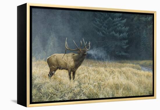 Autumn Monarch-Michael Budden-Framed Premier Image Canvas