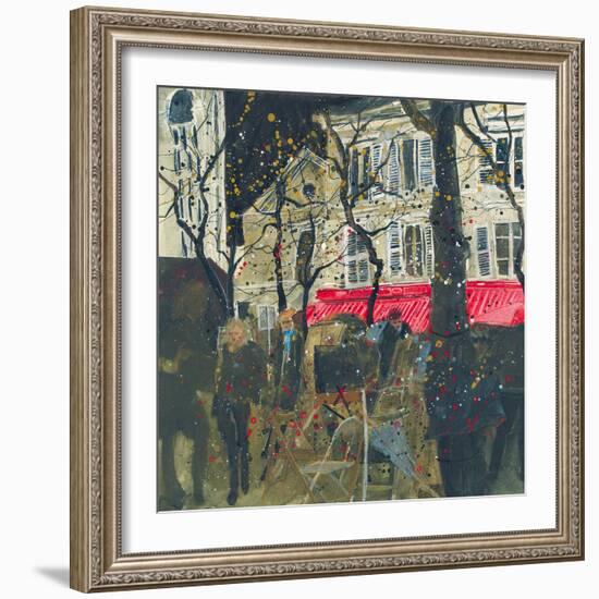 Autumn, Montmartre, Paris-Susan Brown-Framed Giclee Print