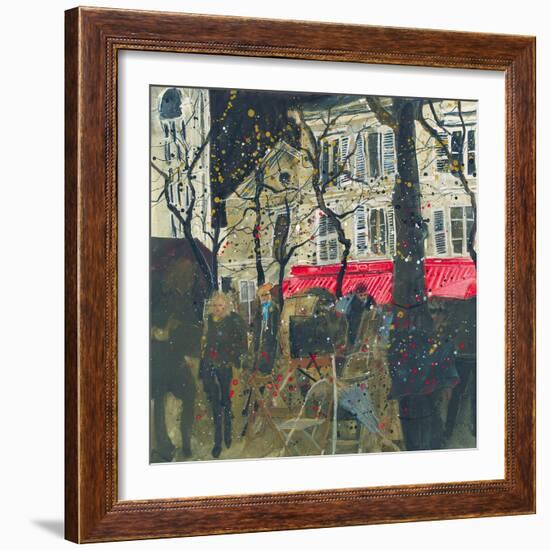 Autumn, Montmartre, Paris-Susan Brown-Framed Giclee Print