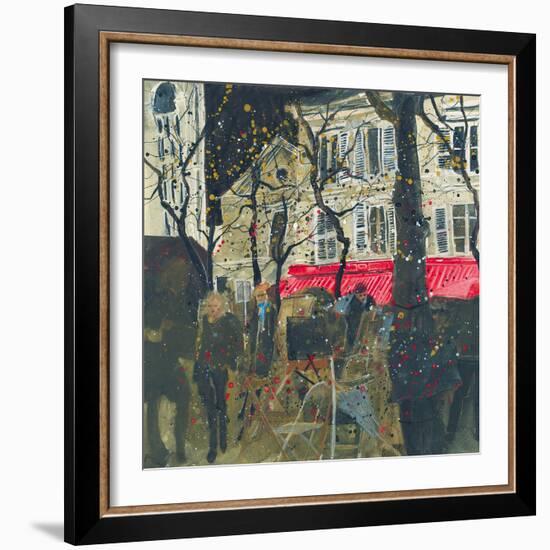 Autumn, Montmartre, Paris-Susan Brown-Framed Giclee Print