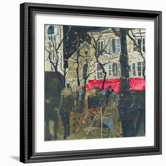 Autumn, Montmartre, Paris-Susan Brown-Framed Giclee Print