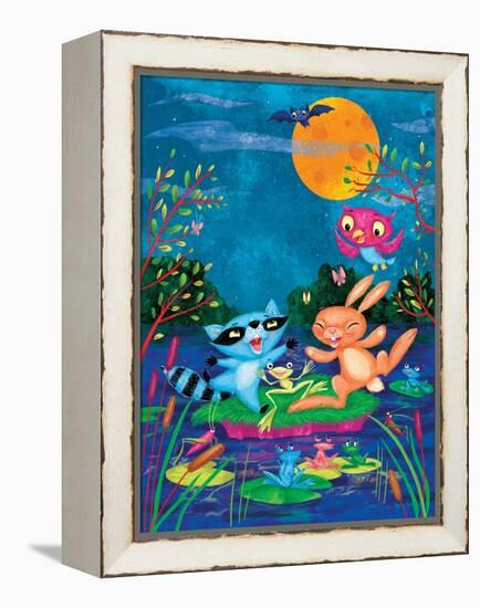 Autumn Moon - Humpty Dumpty-Elisa Chavarri-Framed Premier Image Canvas