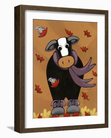 Autumn Mooves In-Annie Lane-Framed Giclee Print